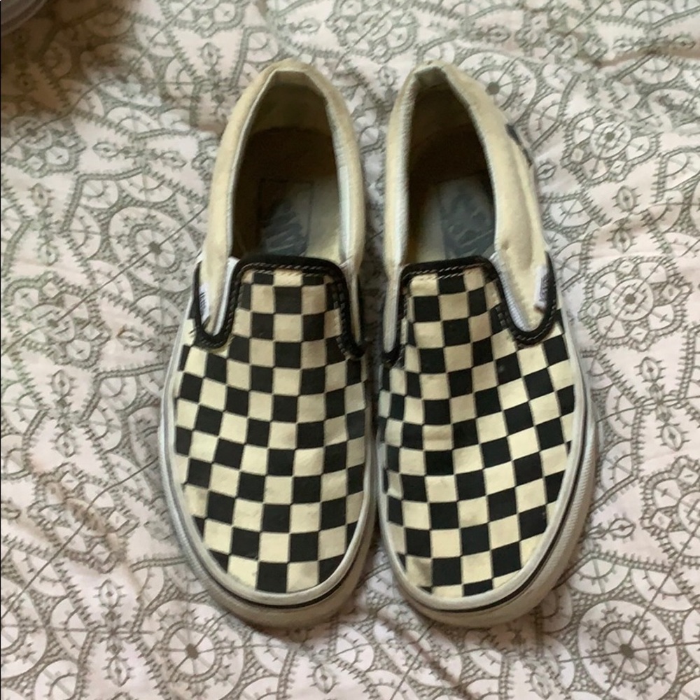 WOMENS/MENS SLIP ON VANS SIZE 6.5